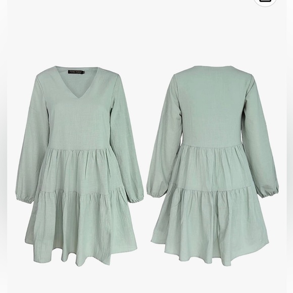 Mint green summer dress ! - Picture 7 of 7